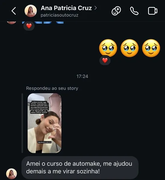 Depoimento de aluna 4